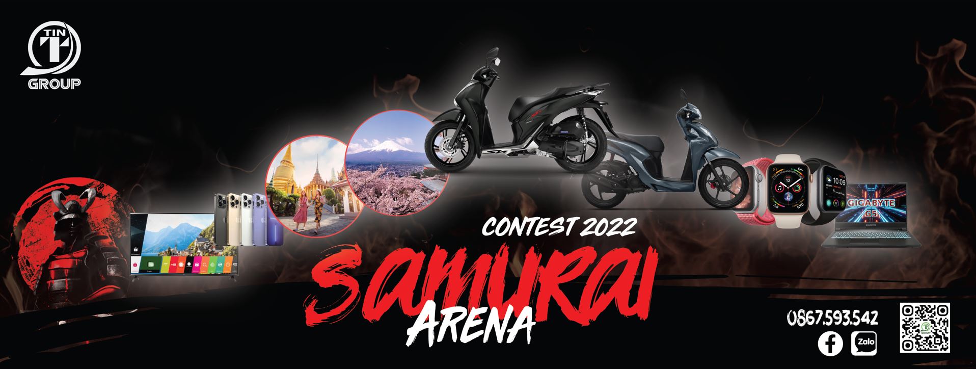 Contest 2022 : Đấu trường Samurai - Tổng giải thưởng lên đến 500 Triệu